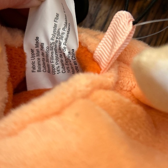 Bluey and Bingo Plush Slippers Toddler Size 7-8 Blue Orange Ground Up NWT - Picture 6 of 7